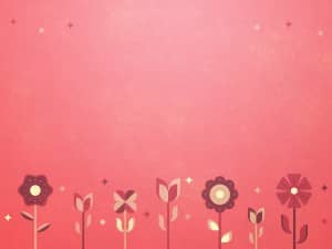 Mother's Day Pink Floral Church Worship Background