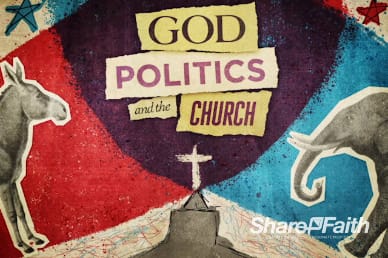 God, Politics, and Church Title Video Loop