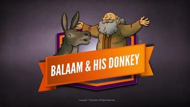 Balaam and His Donkey Intro Video