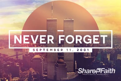 September 11 World Trade Center Memorial Video Loop