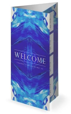 In Christ Alone Hope Church Trifold Bulletin Cover