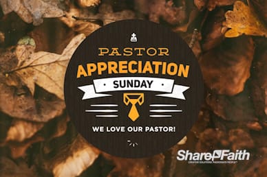 Pastor Appreciation Fall Video Loop
