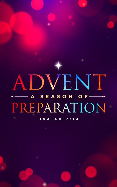 Advent A Season of Preparation Church Bulletin
