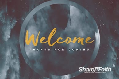 Outpouring of the Holy Spirit Welcome Motion Graphic