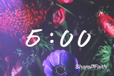 Mother's Day Flower Church Countdown Video