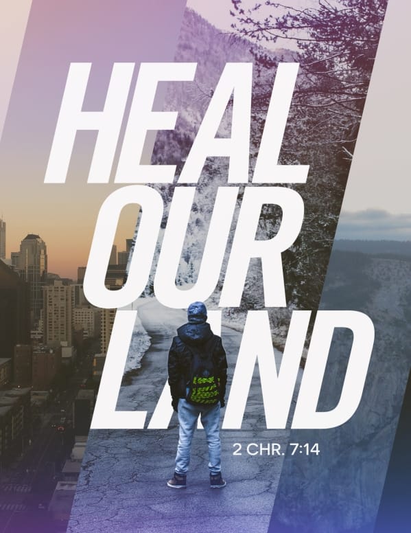 Heal Our Land Church Flyer