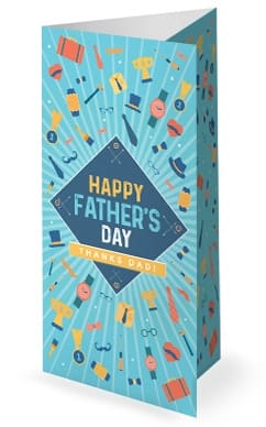 Happy Father's Day Church Trifold Bulletin