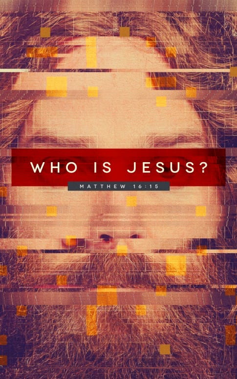 Who Is Jesus Church Bulletin Cover