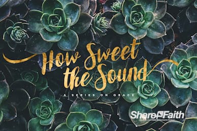 How Sweet The Sound Church Motion Graphic