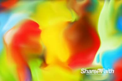 Colorful Paint Abstract Background Video