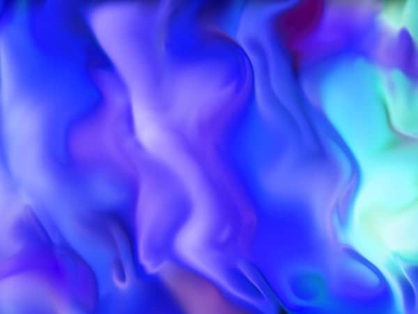 Blue Neon Paint Abstract Worship Background