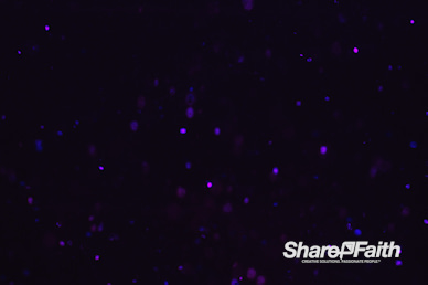 Glitter Particles Worship Video Background