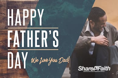 Father's Day Father & Son Church Service Bumper Video