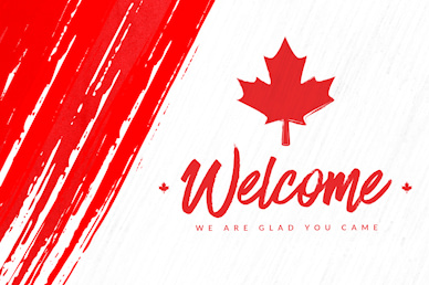 Canada Day Welcome Motion Graphic