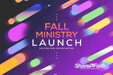 Fall Ministry Launch Church Service Video