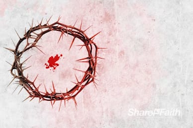 Crown of Thorns Good Friday Motion Background