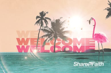 Summer Playlist Welcome Motion Graphic