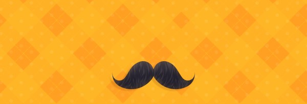 Father's Day Mustache Church Website Graphic