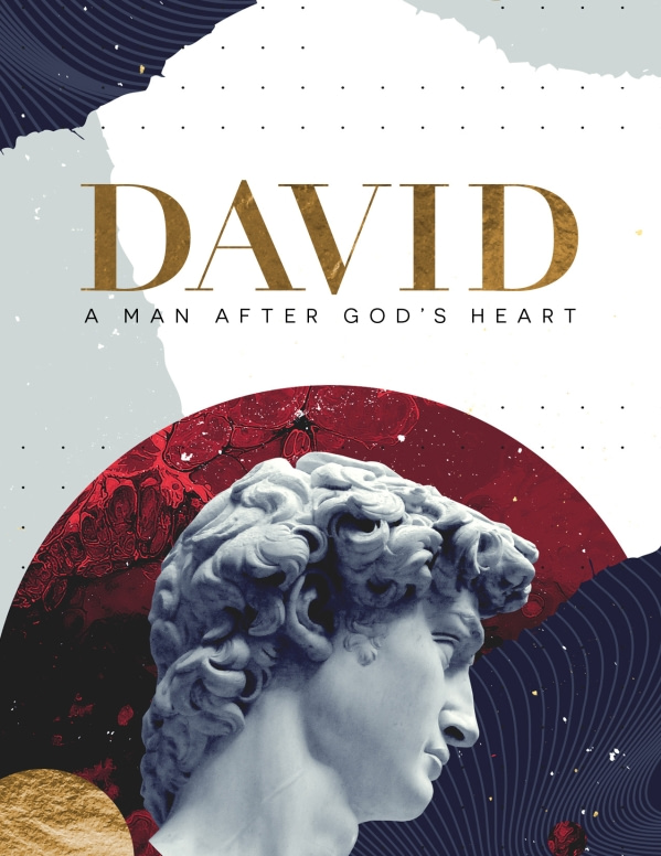 David A Man After God's Heart Church Flyer
