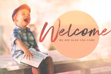Faith Like A Child Welcome Motion Graphic