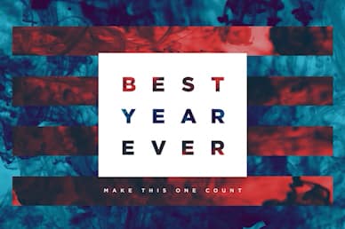 Best Year Ever Title Church Motion Graphic