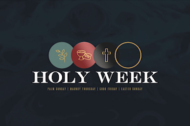 Holy Week Title Church Motion Graphic