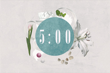 Easter Sunday Lily Countdown Motion Graphic