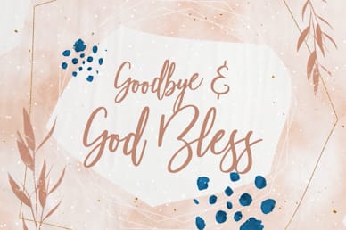 Mother's Day Goodbye Church Motion Graphic