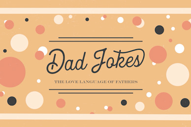 Dad Jokes Father's Day Title Church Video