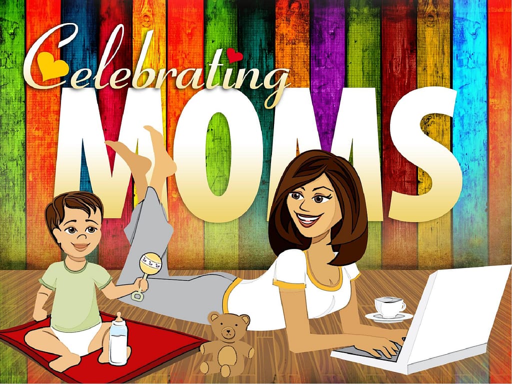 Celebrating Moms PowerPoint