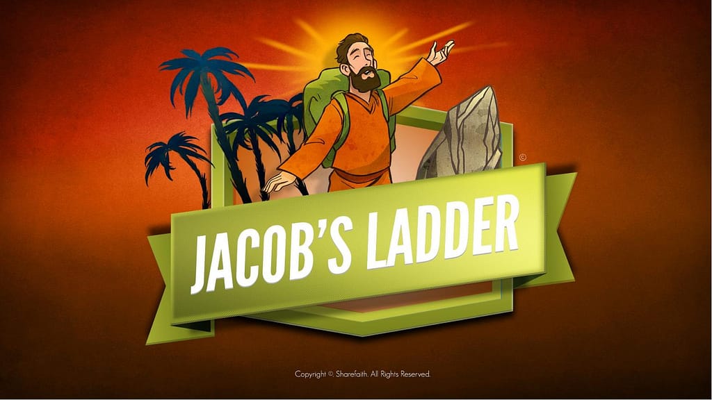 Genesis 28 Jacobs Ladder Kids Bible Story