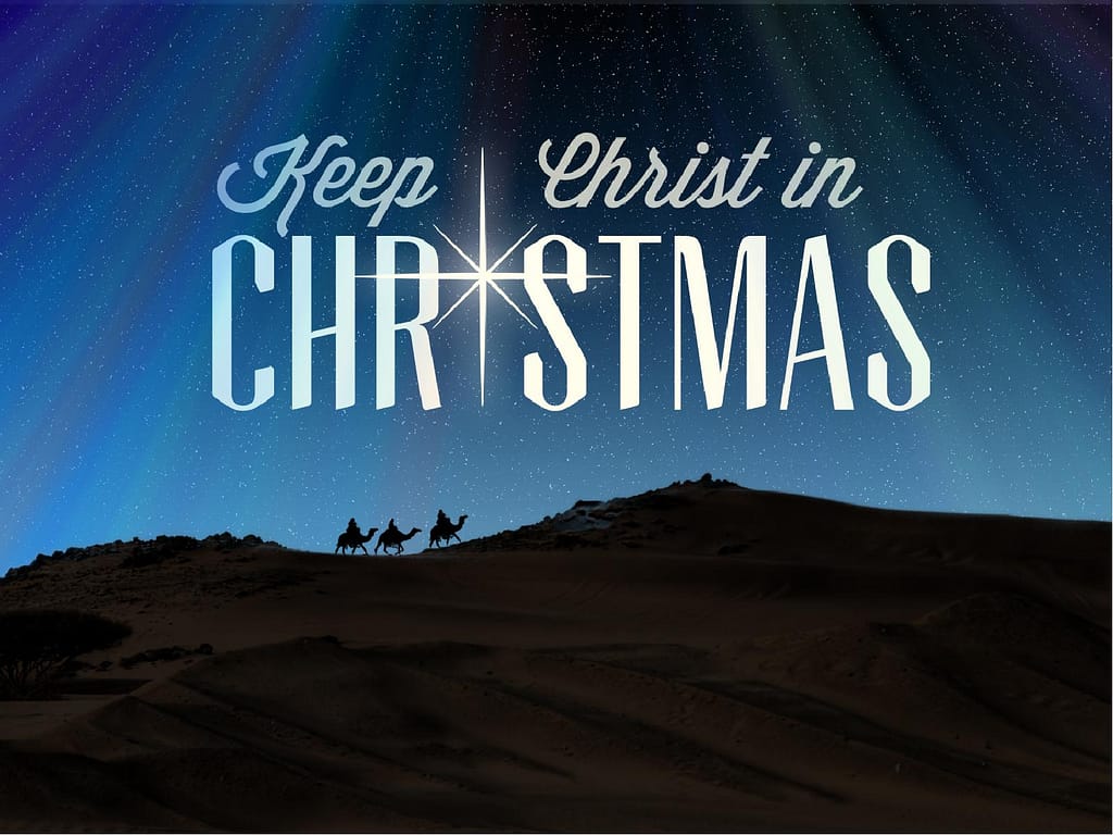 Keep Christ in Christmas PowerPoint Sermon
