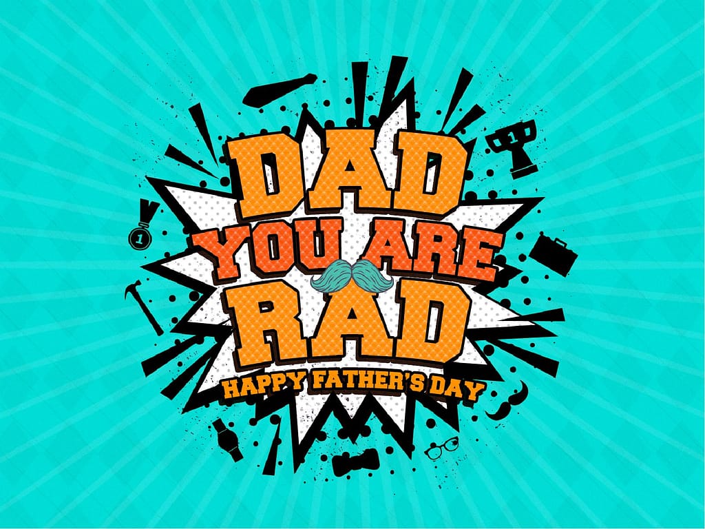 Rad Dad Father's Day Church PowerPoint