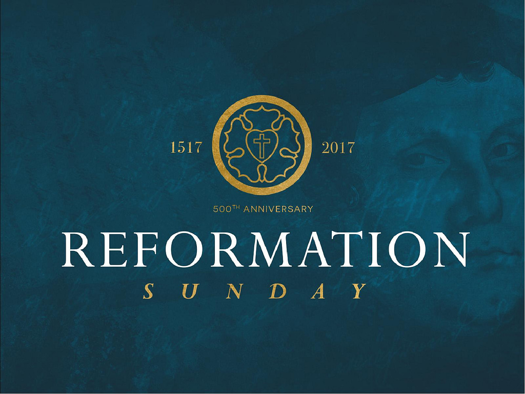 Martin Luther Reformation Day PowerPoint Template