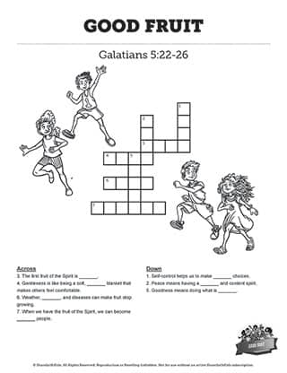 ShareFaith Media Good Fruit: Coloring Pages ShareFaith Media