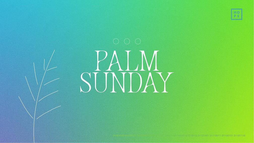 Palm Sunday Holy Week Graphics