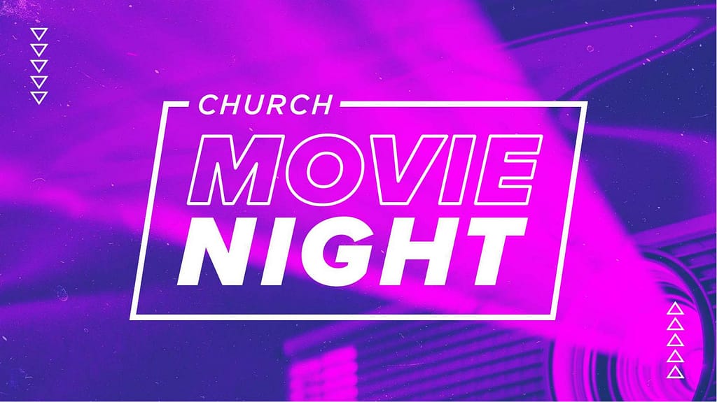 Church Movie Night Church Title Graphics