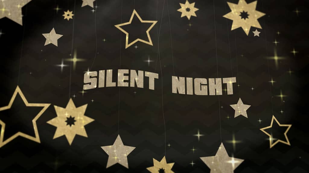 Silent Night Christmas Worship Video For Kids