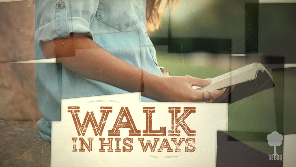 Walk In His Ways Kids Worship Video for Kids