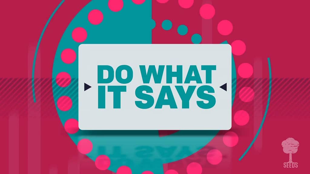 Do What It Says Kids Worship Video for Kids