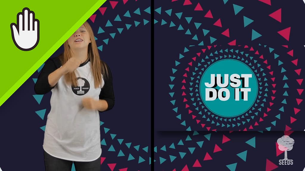 Do What It Says Kids Worship Video for Kids Hand Motions Split Screen