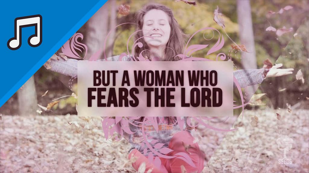 A Woman Who Fears The Lord Kids Worship Video for Kids Instrumental