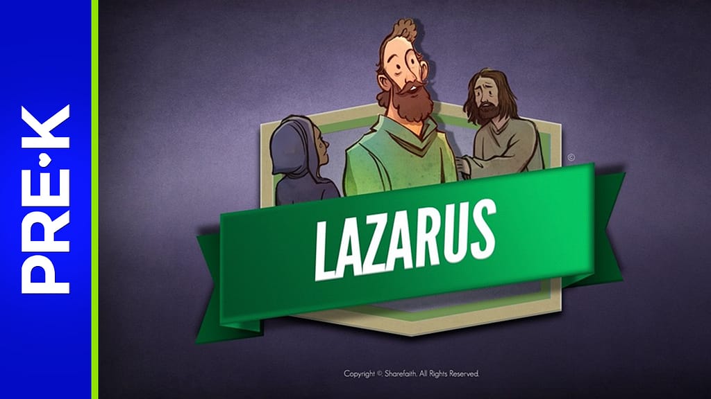 John 11 The Story of Lazarus Preschool Bible Video