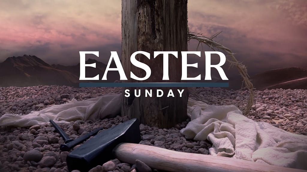Easter Sunday Calvary Church Motion Graphics Easter