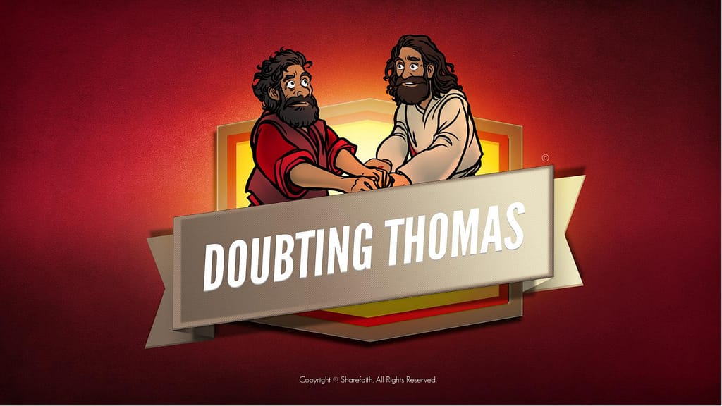 John 20 Doubting Thomas Kids Bible Story