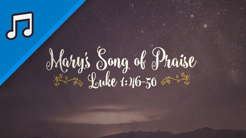 Marys Song Of Praise Worship Video for Kids Instrumental