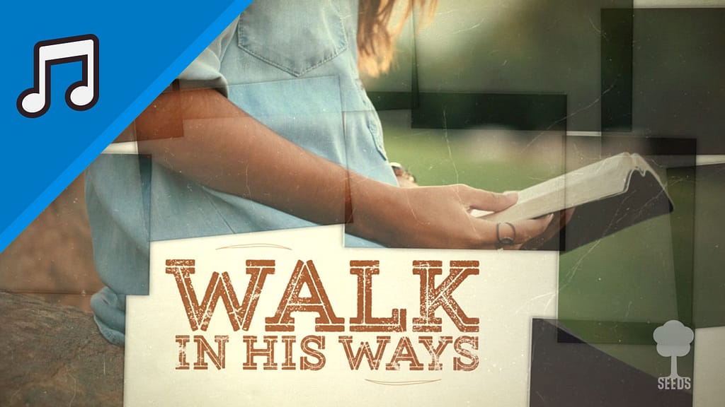 Walk In His Ways Kids Worship Video for Kids Instrumental