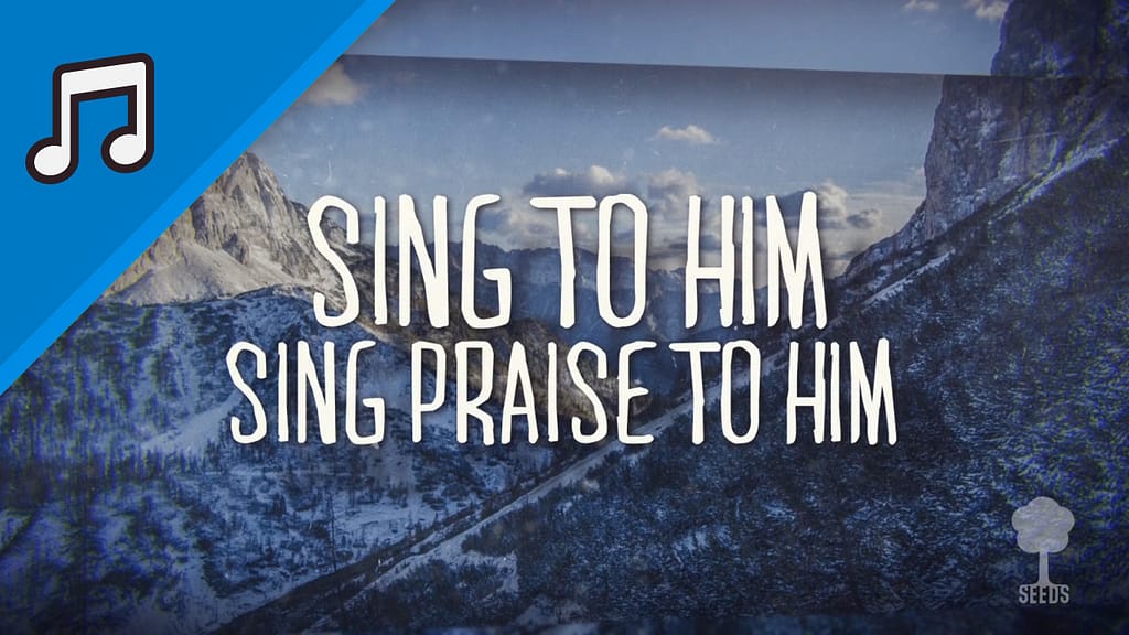 Sing Praise To Him Kids Worship Video for Kids Instrumental