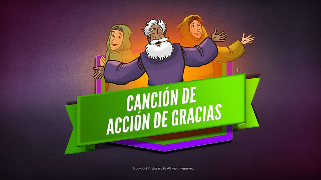 Salmo 107 Canci√≥n de Acci√≥n de Gracias Biblia en video para ni√±os