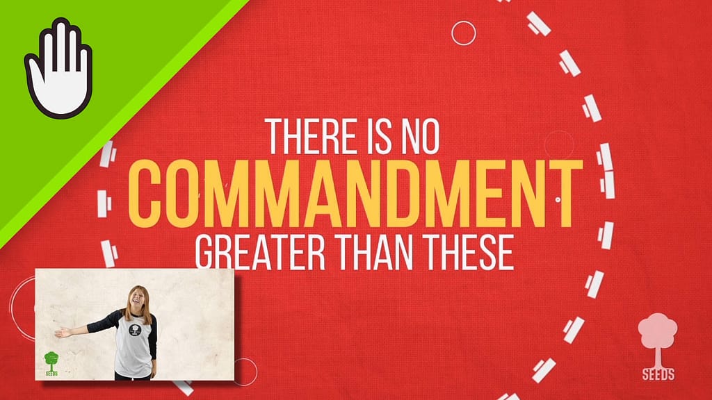 Greatest Commandment Kids Worship Video for Kids Hand Motions
